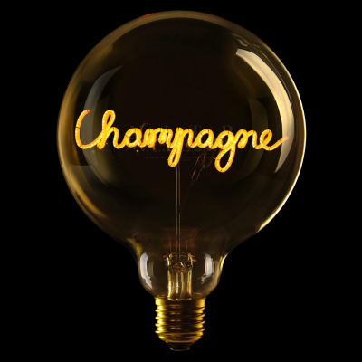 Ampoule à poser "Champagne"