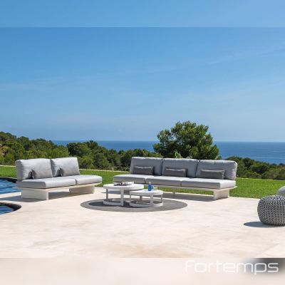 Salon de jardin blanc Arbon