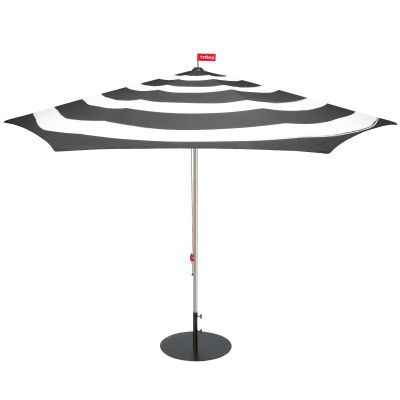 Parasol mât central anthracite Ø3M50 Stripesol
