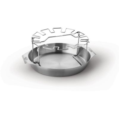 Wok + Cuiseur de Poulet Inox