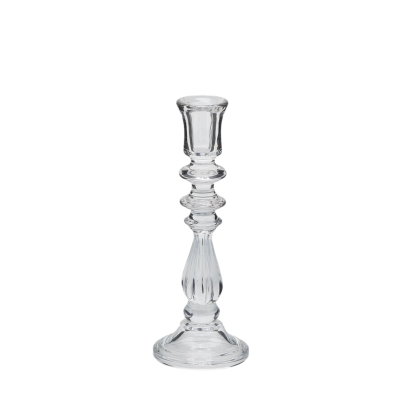 Chandelier bougie verre H27,6 D10cm