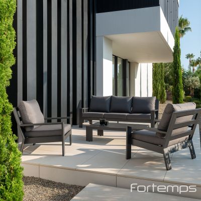 Salon de jardin anthracite Merano