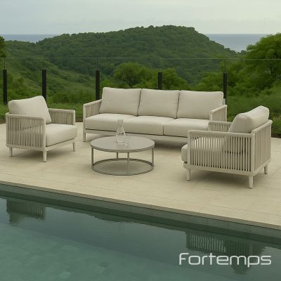 Salon de jardin Bonito Dune mat