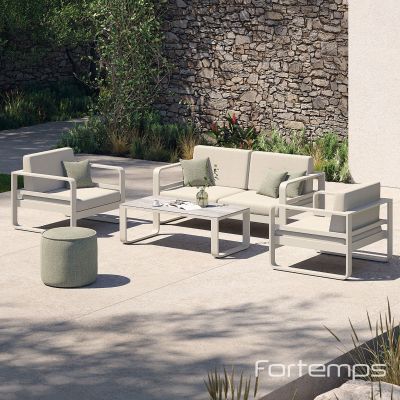 Salon de jardin Reno dune mat