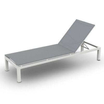 Lit de soleil Cadzand | Blanc