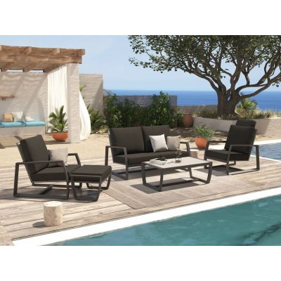 Salon de jardin anthracite Mauritius