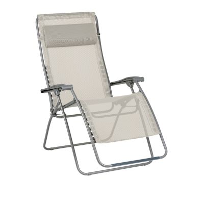 Fauteuil Relax RSXA Clip XL Batyline® Seigle II - Tube titane