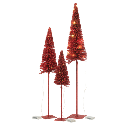 Sapin de Noël avec led  L (18x18x98cm)