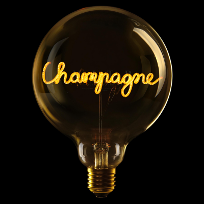Ampoule à poser "Champagne"
