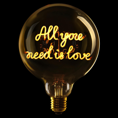 Ampoule à poser "All you need is love"