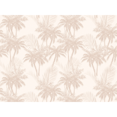 Set de table palmier beige