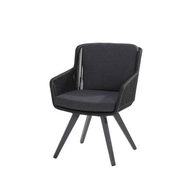 Fauteuil de jardin Flores anthracite