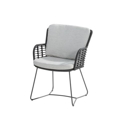 Fauteuil de jardin Fabrice anthracite