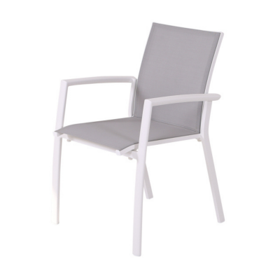 Fauteuil de jardin blanc Sevilla