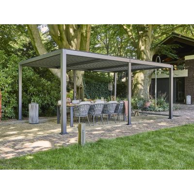 Pergola Maranza | Anthracite ou blanc | 720x350x230cm