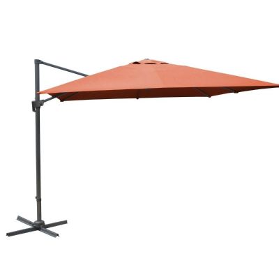 Parasol déporté 3x3m NH | Paprika (pied en croix)