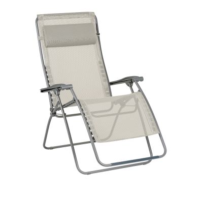 Fauteuil Relax RSXA Clip XL Batyline® Iso Seigle - Tube titane