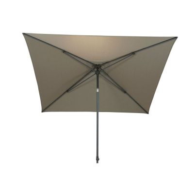 Parasol mât central Azzurro 250x250cm | Taupe