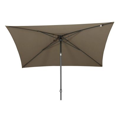 Parasol mât central Oasis 200x250cm | Taupe