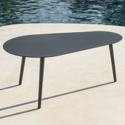 Set de 2 tables basses anthracite Amazone