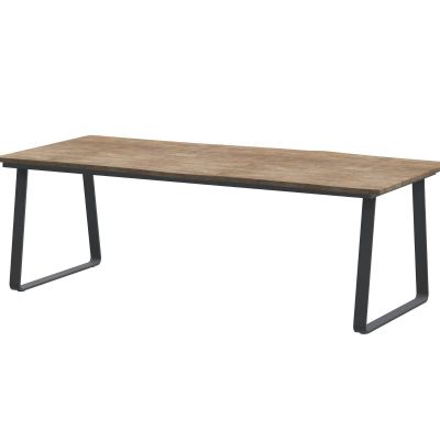 Table en teak Robusto anthracite 220 x 95 cm 