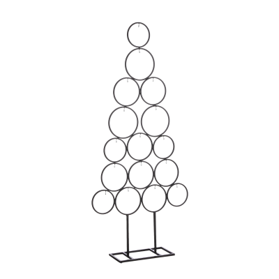 Sapin de Noël noir décoratif 