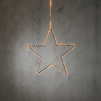 étoile de Noël à led 