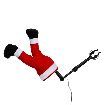 Santa's legs rouge 