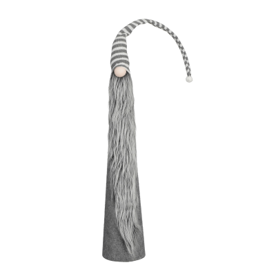 Gnome de Noël gris