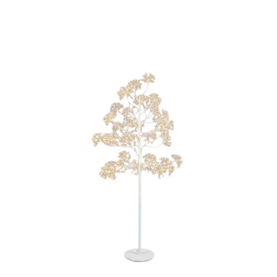 Arbre Hêtre blanc avec led H150cm