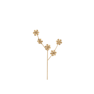 Fleurs metal or S