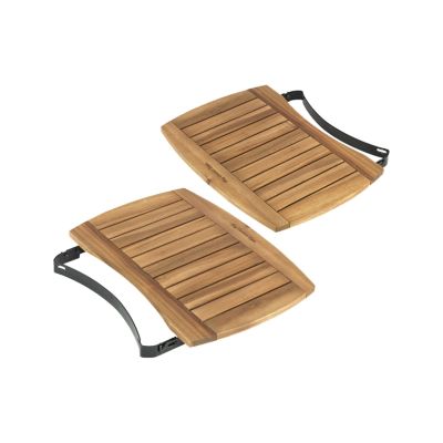 Tablettes latérales en Acacia - BGE Large