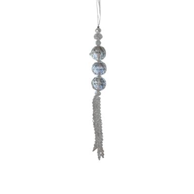 Suspension perle blanc s 