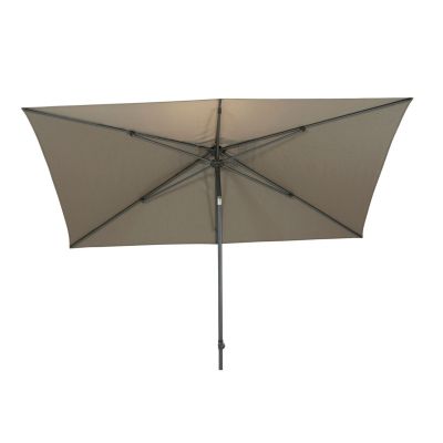 Parasol mât central Azzurro 200x300cm | Taupe